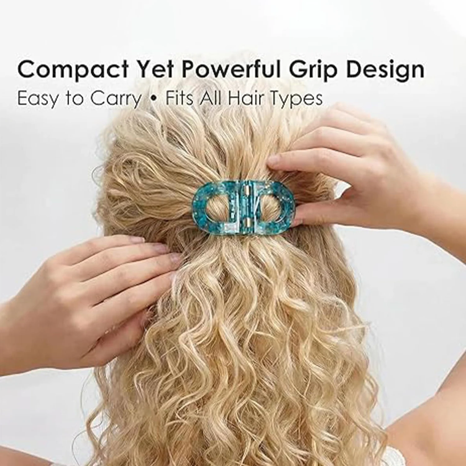 1PC Practical Smart Magnetic Hair Clip Fish Shaped Hairpin For Women Hair Accessories Hairgrips  Ponytail Barrettes Headwear