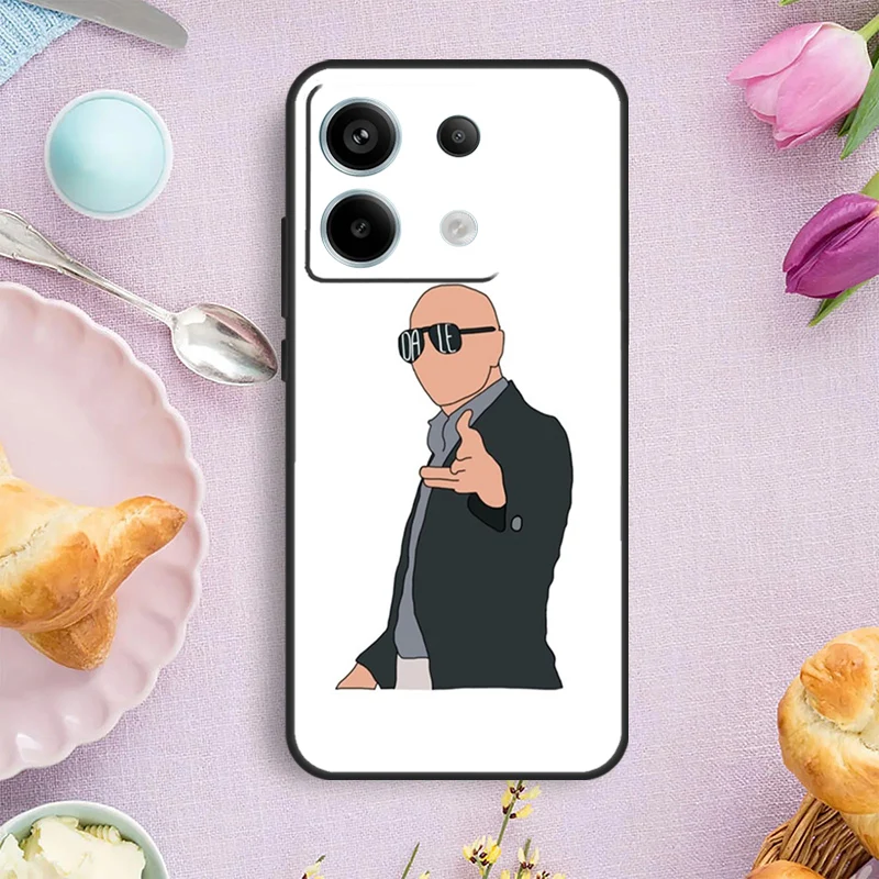 Mr Worldwide Says To Live Laugh Love Case For Xiaomi Redmi Note 12 11 9 10 13 Pro Plus 9S 10S 11S 12S Redmi 12 10 C 9C 13C Cover