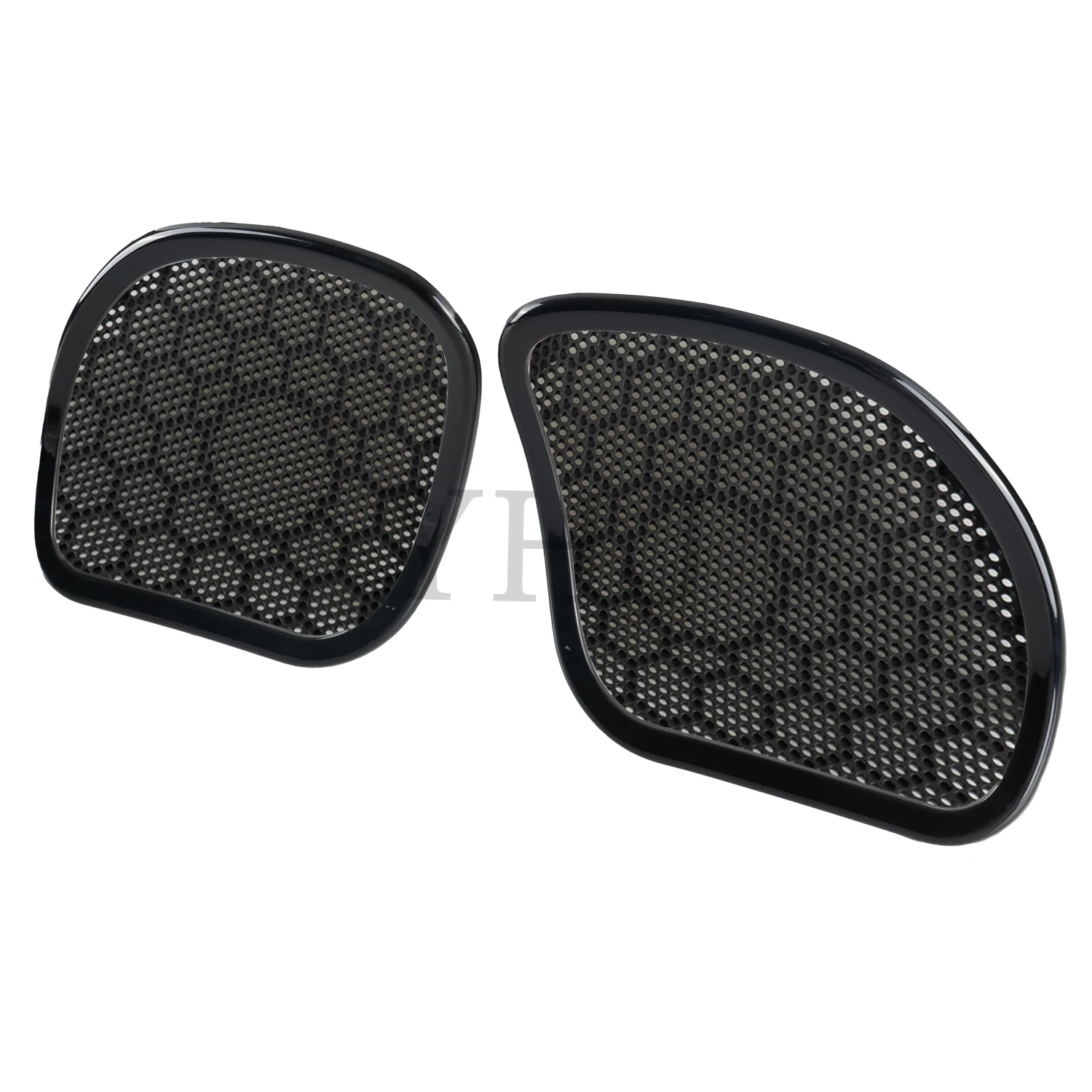 

Black Motorcycle Front Fairing Speaker Mesh Grill Cover Trim For Harley Touring Road Glide Limited FLTRK Special FLTRXS 2015-Up