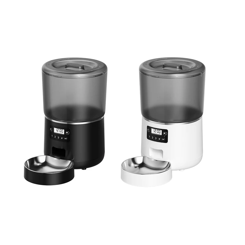 

Durable Auto-Feeder for Cats Dogs Customizable Portion Control Scheduled Meals Eco-Friendly Bowls Stainless Steel