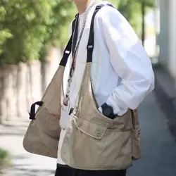 Chest Bag Vest Hip-Hop Style Adjustable Straps Design Multi Big Pockets Men Waistcoat Street Style Unisex Sports Vest Streetwear