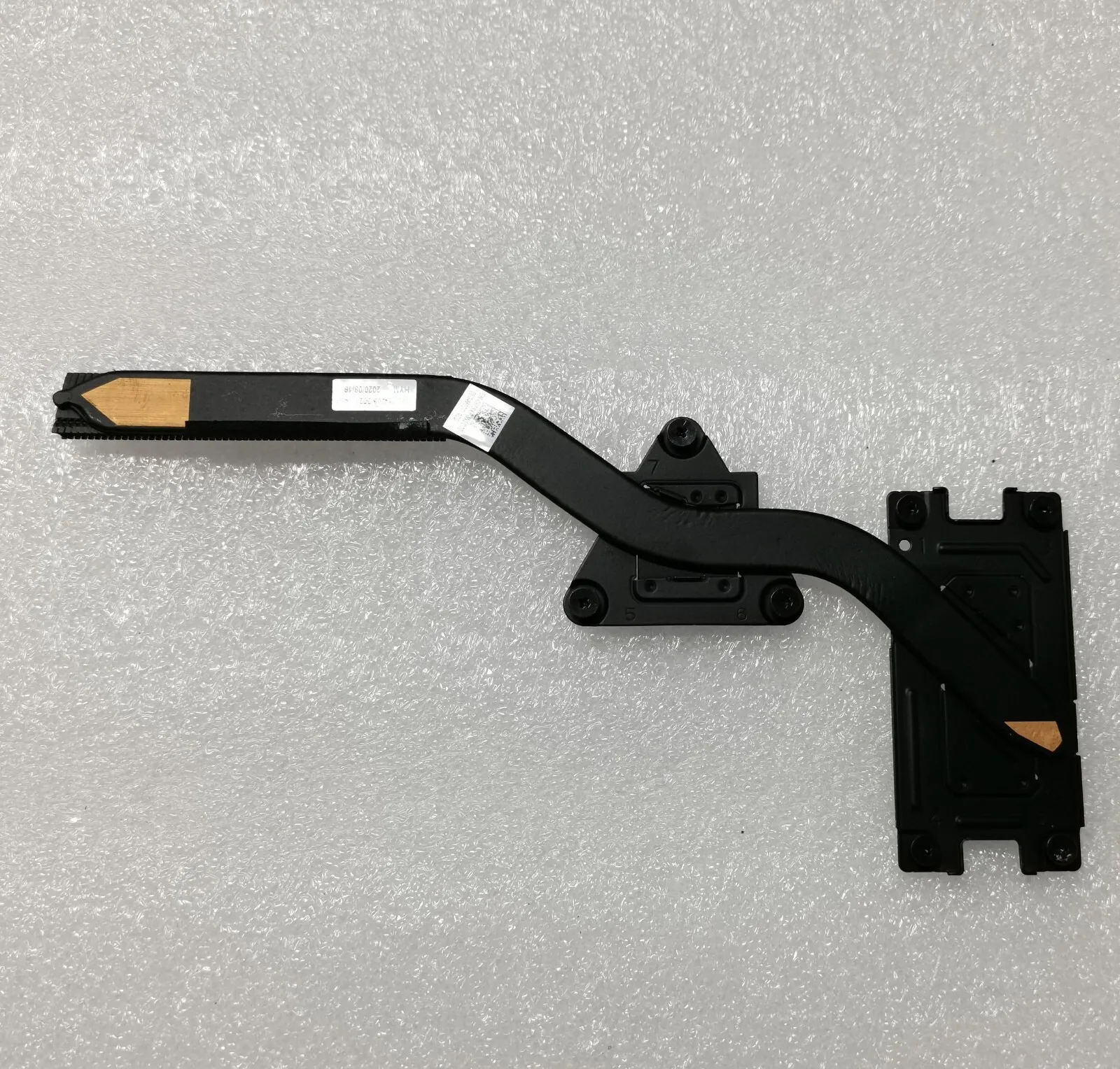 

Новый радиатор охлаждения процессора для Dell Inspiron 5502, термомомодуля 618XR 0618XR