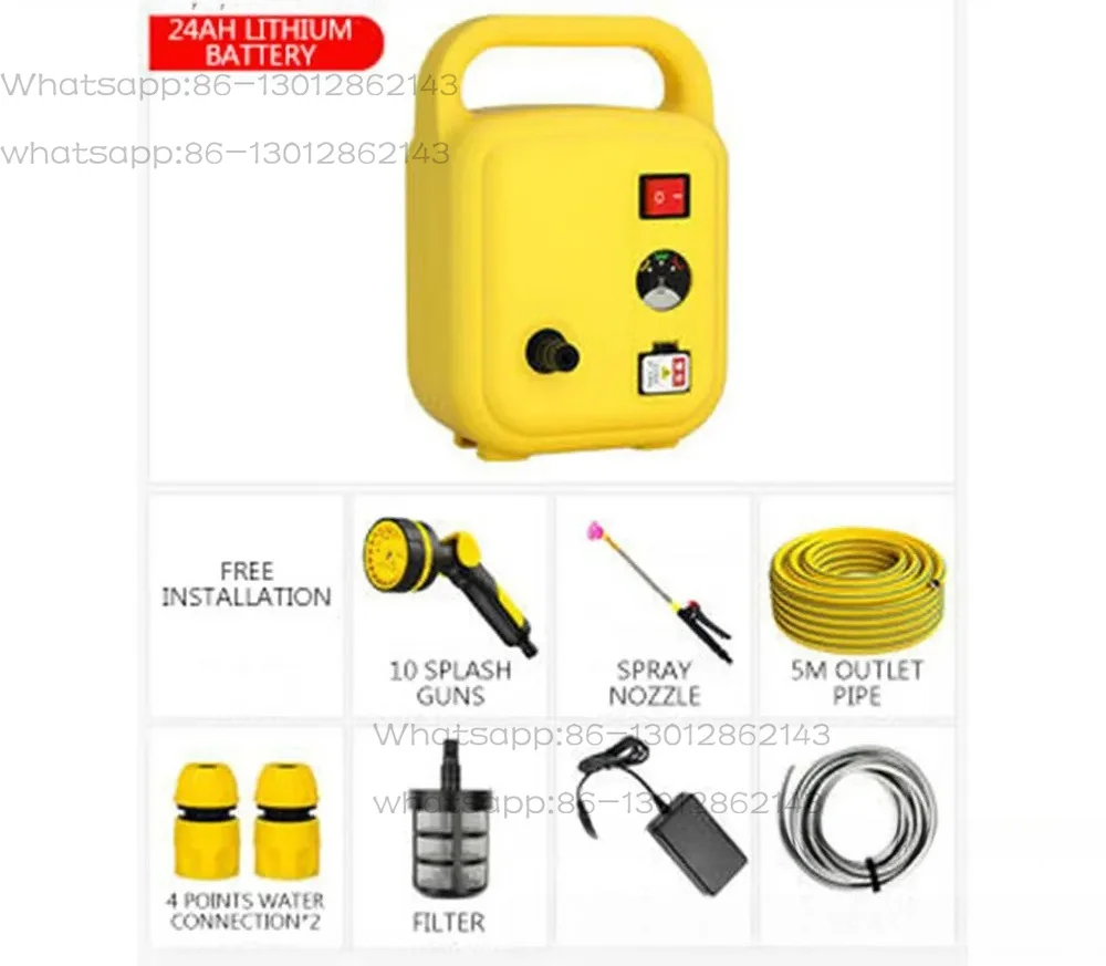 Rechargeable Pump Watering Machine Electric Watering of Agricultural Vegetable Fields Small Household Irrigation