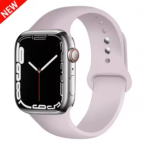 Silicone Band For Apple Watch straps 49mm 40mm 44 mm 45mm 46mm 42mm 41mm 38mm sports bracelet iWatch series 10 9 8 3 SE ultra 2 - Image 37