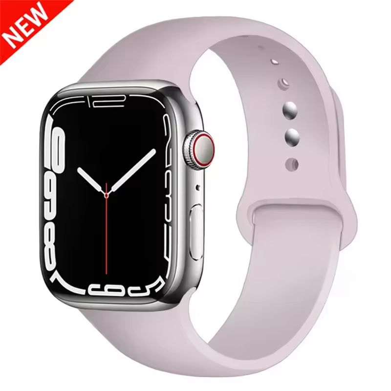 Silicone Band For Apple Watch straps 49mm 40mm 44 mm 45mm 46mm 42mm 41mm 38mm sports bracelet iWatch series 10 9 8 3 SE ultra 2 - Image 37