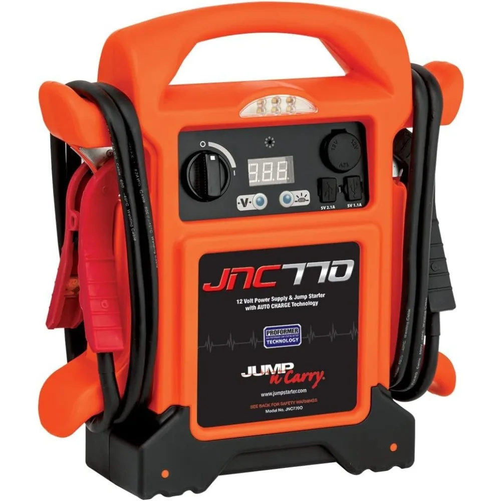 

Jump-N-Carry JNC770O 1700 Peak Amp Premium 12 Volt Jump Starter