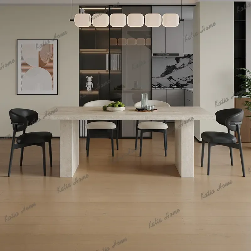 LSSquare White Wood Dining Tables Small Legs Cheap Space Saving Luxury Dining Tables Modern Wooden Mesas De Jantar Home Furnitur