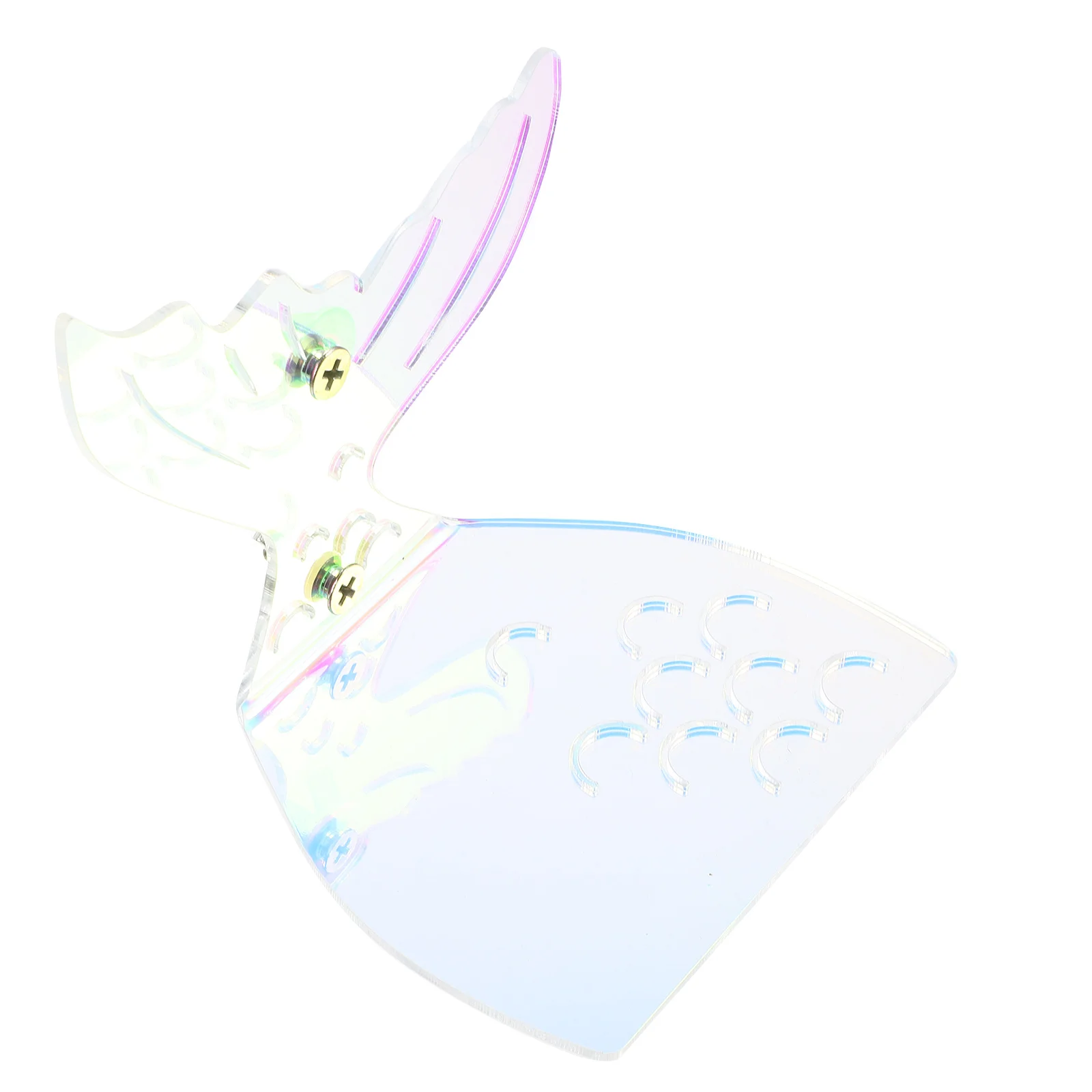 

Bird Perch Stand Acrylic Mermaid Tail Parrot Platform Stable Exercise Cage Accessory Cockatiel Perch Climbing Parakeet