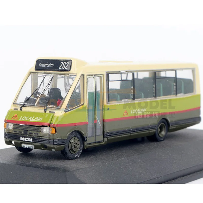 ASIANBUS 1:76 Scale Diecast Alloy MCW Single Decker Bus Toys Cars Model Classics Adult Collectible Souvenir Gifts Static Display