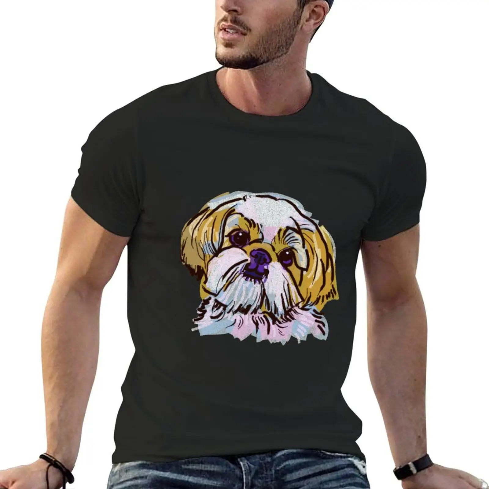 the Shih Tzu love of my life! T-Shirt customs aesthetic clothes street wear new edition mens t shirts