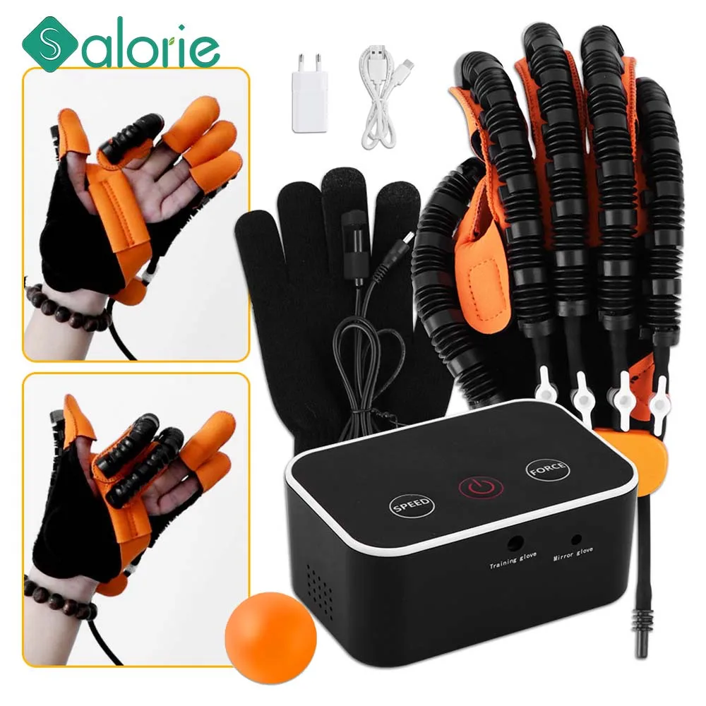 Rehabilitation Robot Glove Finger Gloves for Hand Rehab Equipment Gloves Stroke Hemiplegia Exercise Devices Finger Exerciser