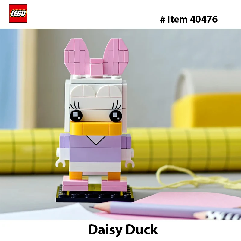 LEGO 40476 BrickHeadz  Duck BrickHeadz collectors and cartoon figure lovers 110 PCS