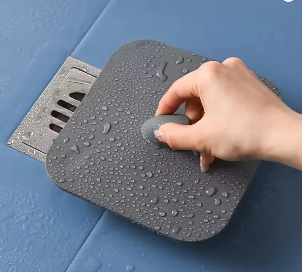 Silicone Floor Drain Cover, Odor Proof Insect Proof Sewer Stopper for Bathroom Kitchen