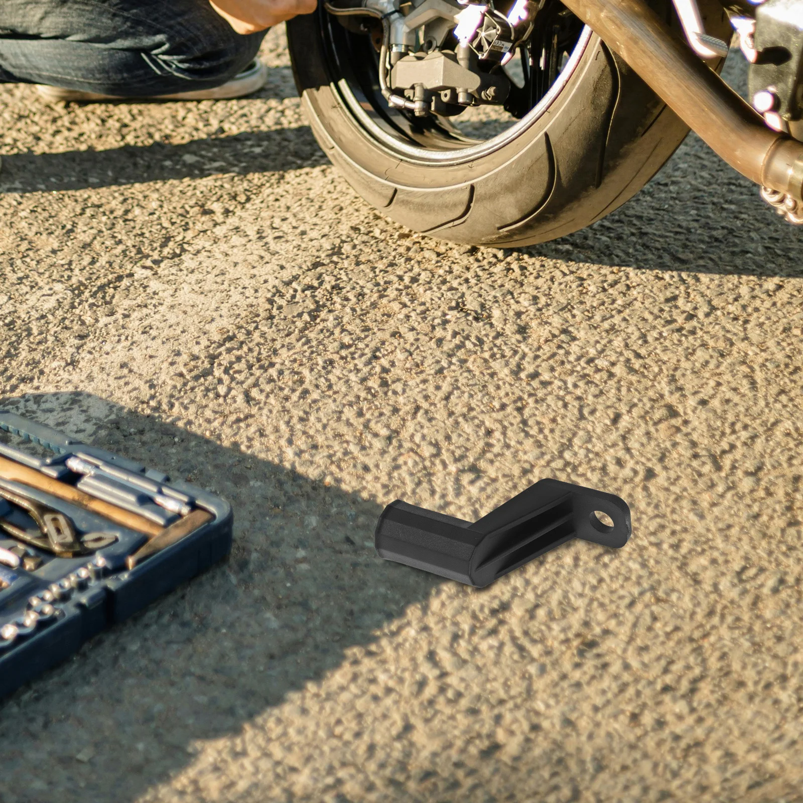 

Rear View Mirror Motorcycle Mount Bicycle Extension Mirrors Adapter Post for Multipurpose Handlebar Bracket Black Holder