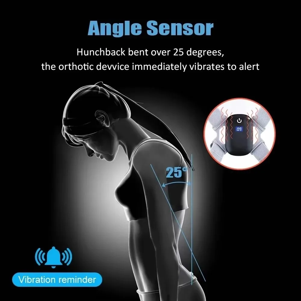 

Sensor Orthosis Smart Correction Belt Invisible Hunchback Back Support Smart Posture Corrector Reminder Sensor Orthosis