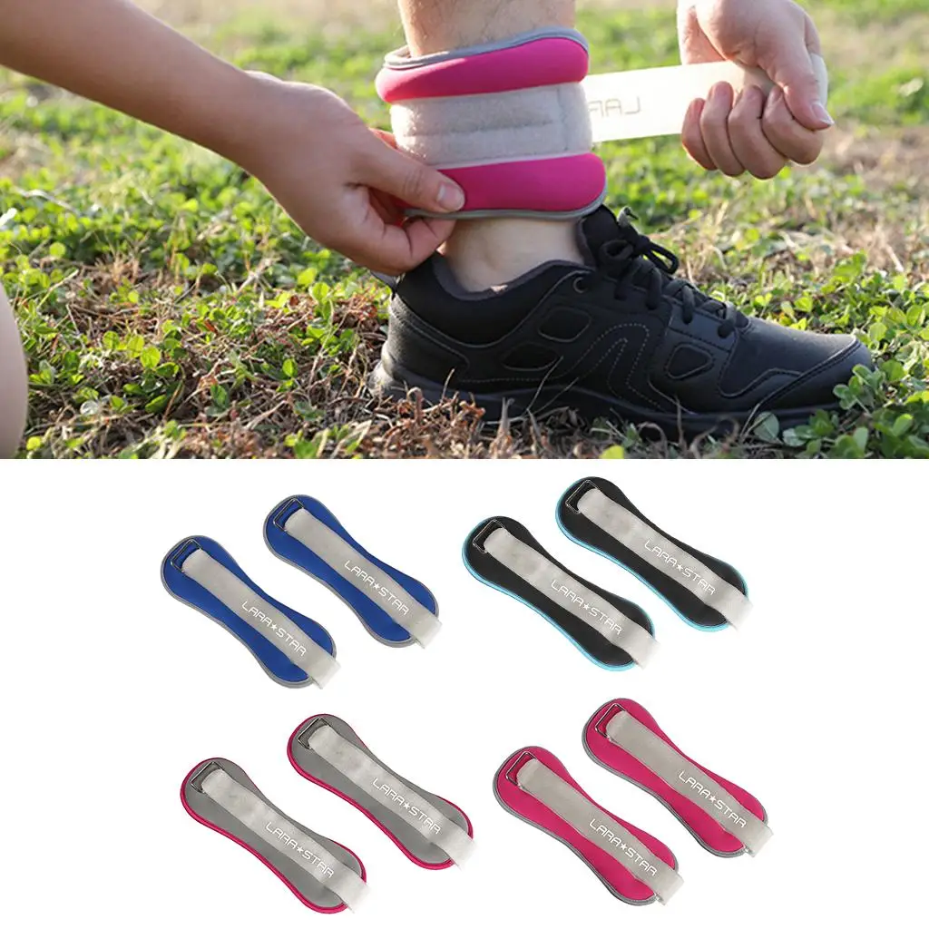 Adjustable Ankle Wrist Weights Arm Leg Walking sports  fitness Angle Weights 5lb Each Jogger Runner Gear Trainer