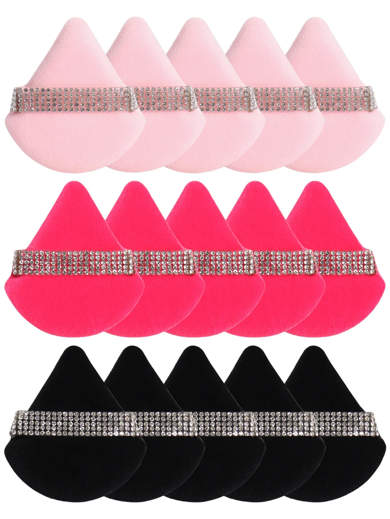 

Алмазная треугольная пудра, инструмент для макияжа лица, бархатная мягкая гладкая губка для макияжа лица, косметические аксессуары