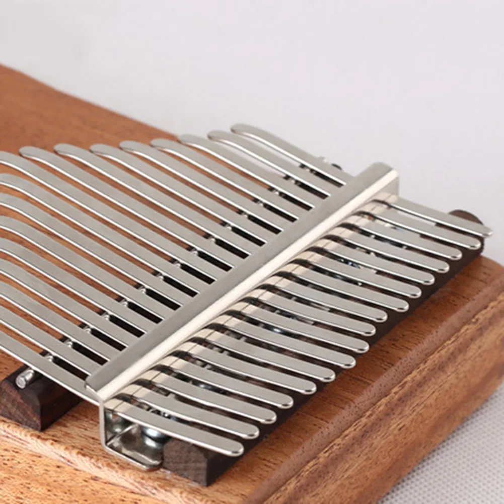 17 Keys Kalimba Bridge Saddle Metal Replacement Kalimba Bridge Rustproof DIY Replacement Parts Thumb Piano Accessories