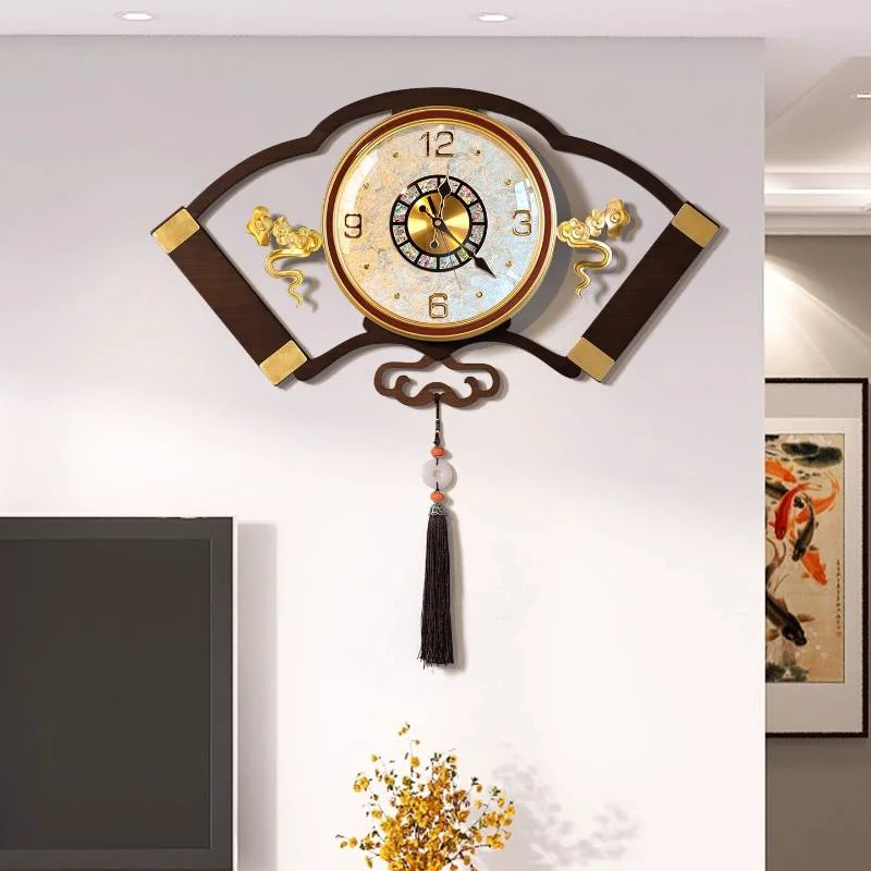 Decoration LivingRoom Wall Clock Cozy Home Youth Yoga Wall Clock Unusualhands Zones Mecanismo Reloj Pared Furniture Aesthetic