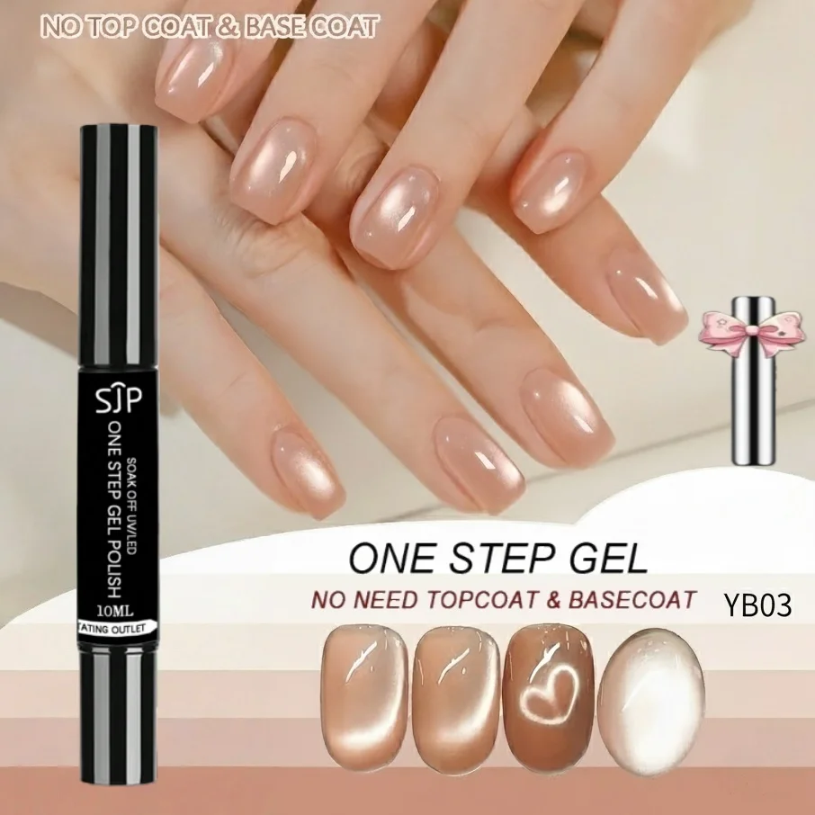 10 ml One Step Cat Eye Gel Nagellackstift, Drei-in-Eins-Gel, hohe Sättigung, langlebig, Salon und Heimgebrauch, modischer Stift – Detail 3