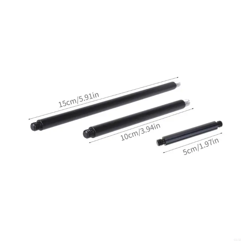 Chân máy cầm tay QX2B Mount Mount Mở rộng Rod Poles với 1/4 "1PC