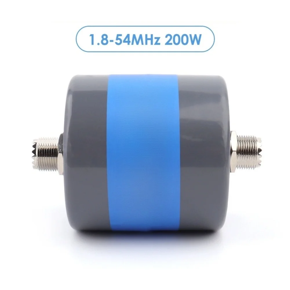 1.8-54MHz Choke Coil CMF200 Common for mode Choke 7x7cm Design High Radio Setup Effective Common for mode Currents