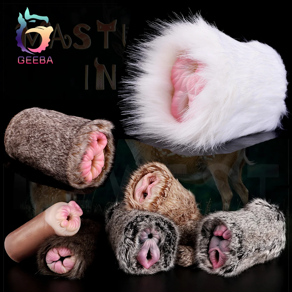 

GEEBA Male Masturbator In Fur Furry Onahole Soft Silicone Pocket Pussy Stroker Realistic Vagina Fantasy Sex Toys Penis Exerciser