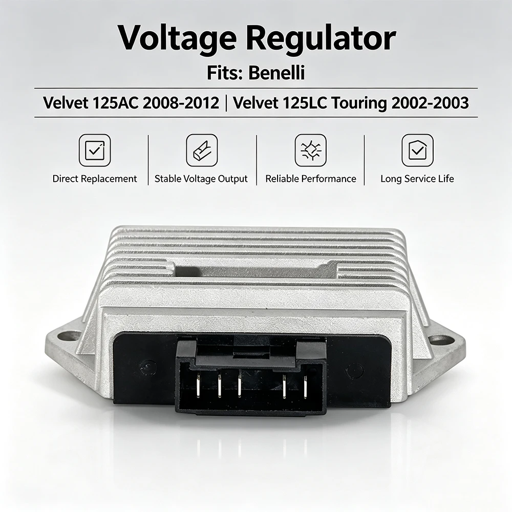 OEM:R51540101A0 Regulator Rectifier For Benelli Velvet 125AC 150AC 125LC Touring R51540101A0