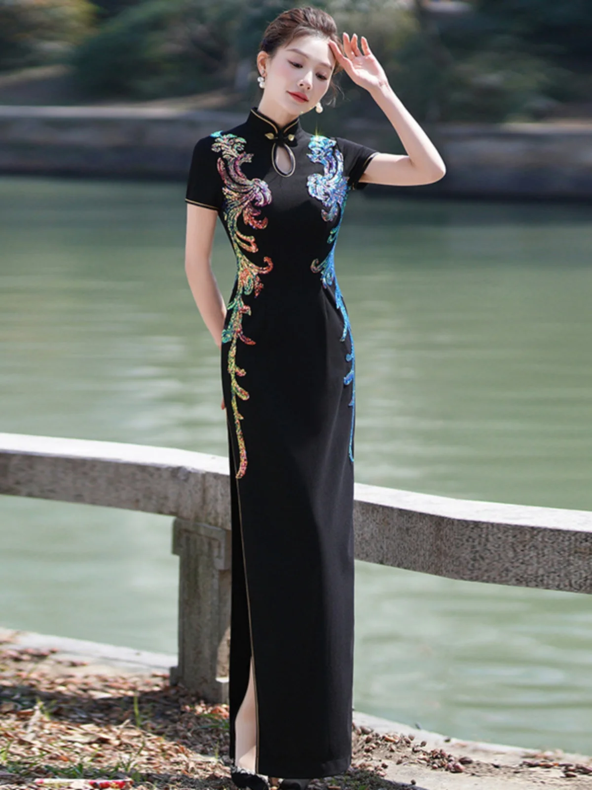 Ele Long High Slit …