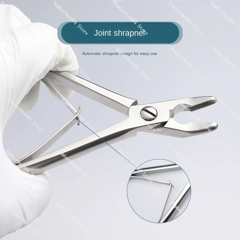 Orthopedic Instruments, Single Joint Bone Biting Forceps, Straight Type, Straight Bending Type, Medical Bone Biting