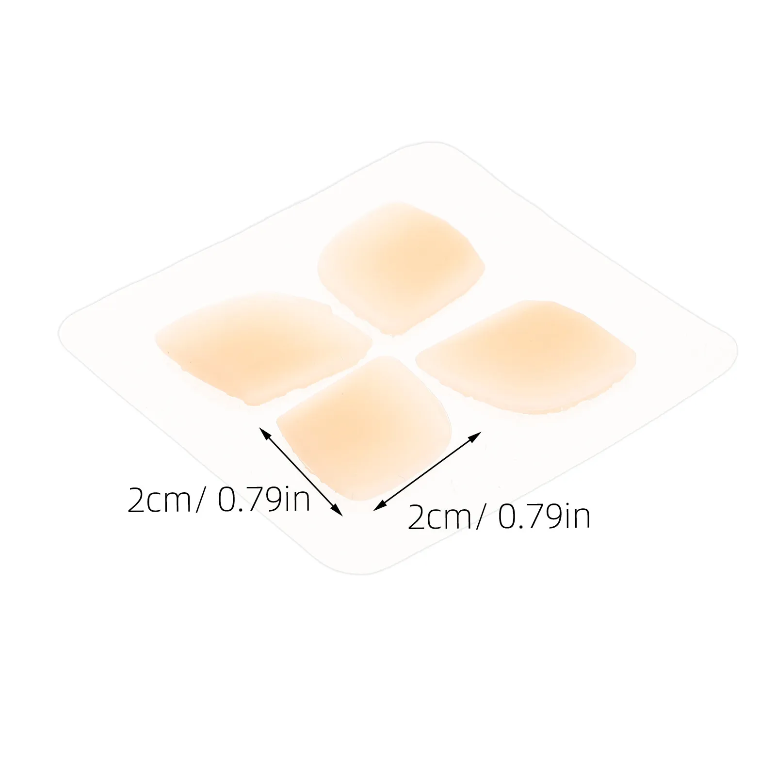 12Pcs Silicone Silicone Ear Correction Patch Earring Support Sticker Earring Shape Corrector Transparent Lifting