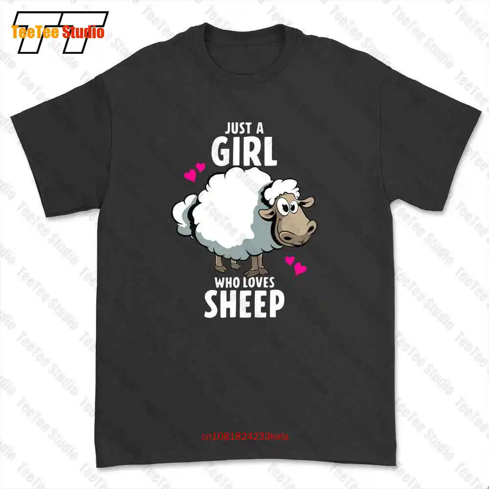 Just A Girl Who Loves Sheep T-shirt Tee WI54