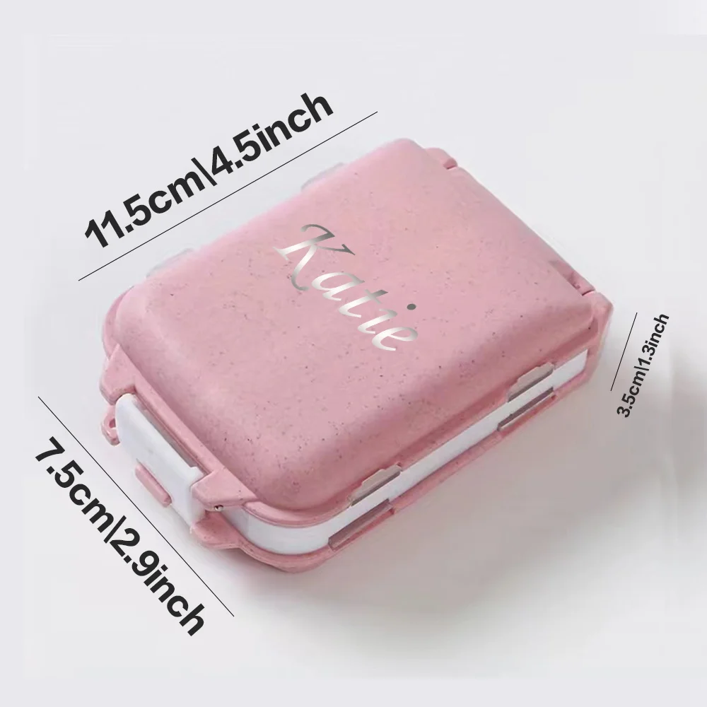 شخصية مخصصة اسم المخدرات الفرعية التعبئة والتغليف حقيبة للتخزين صندوق صيدلية الطوارئ صندوق دواء الطب الفيتامينات الحاويات #2