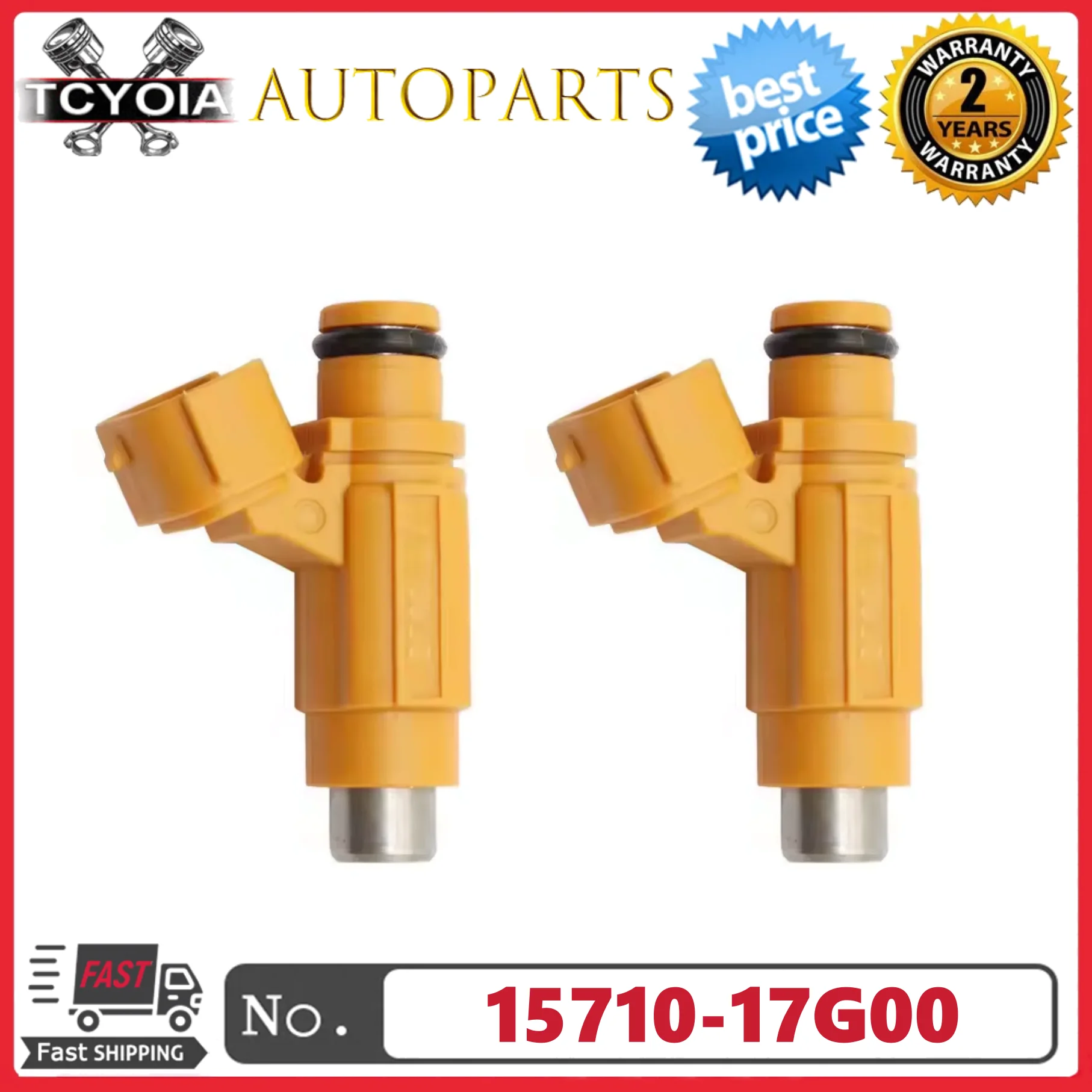 

2 шт. 15710-17G00 1571017G00 Топливные форсунки для Suzuki SV650 SV650S GSXR600 GSXR750 DL650 2003-2007 гг.