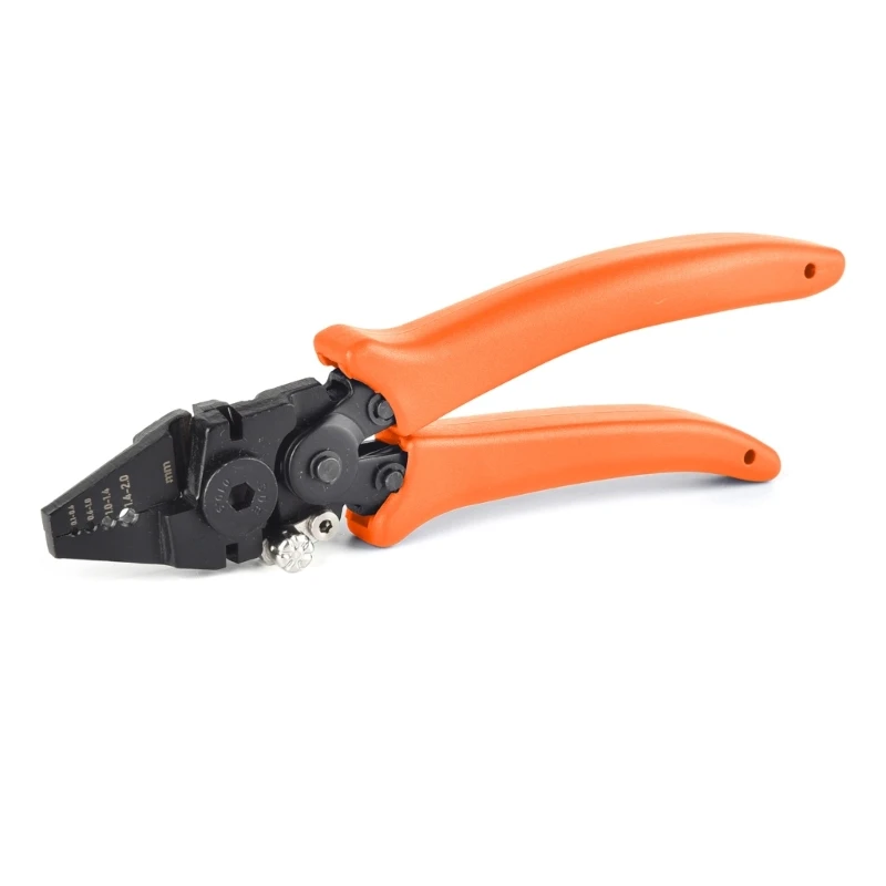 Non Slip Handle Crimping Pliers Durable &Corrosion Resistant Steel Construction Dropship