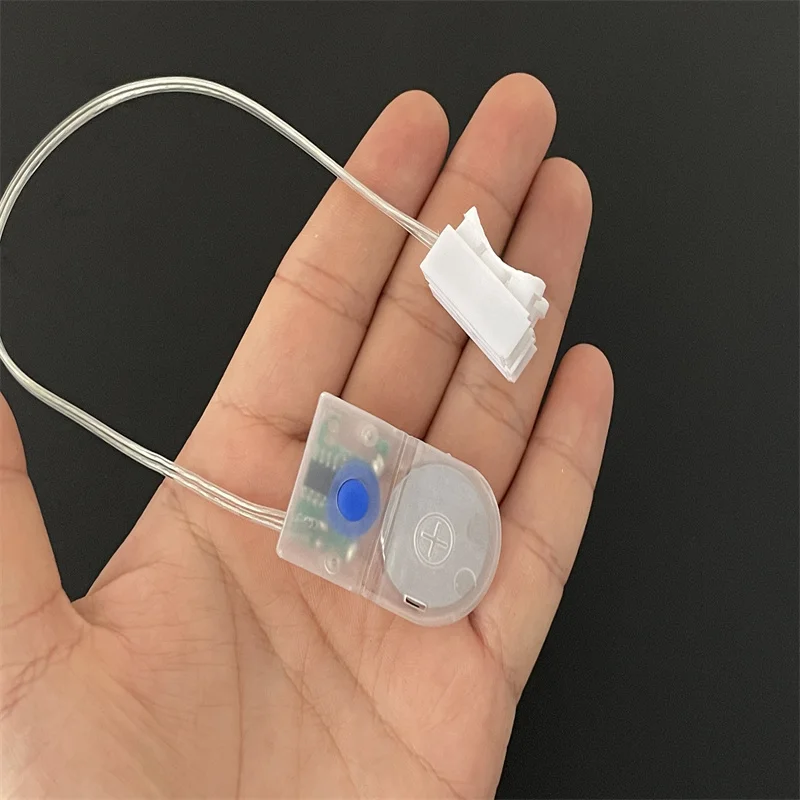 Miniature Model 3V Voltage Button Battery Box Direct Connection Fast And Slow Flashing Light Module Always On Set CR2032