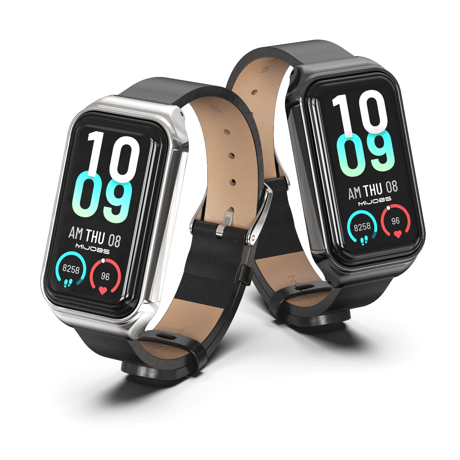 Correa de cuero para Amazfit Band 7, pulsera de repuesto para Amazfit 7 reloj