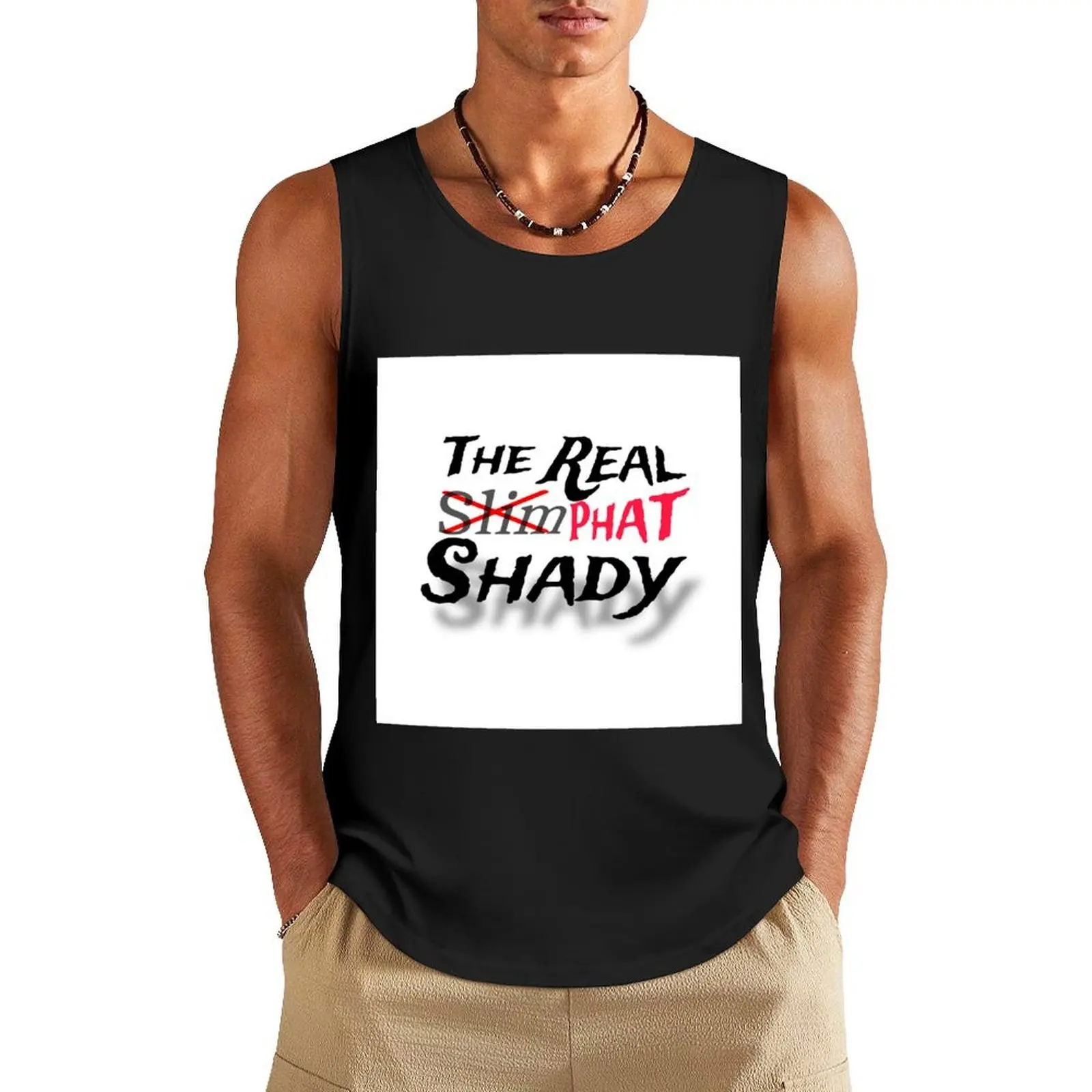 

The Real Phat Shady Tank Top t-shirts for men Gym man Man clothes for gym