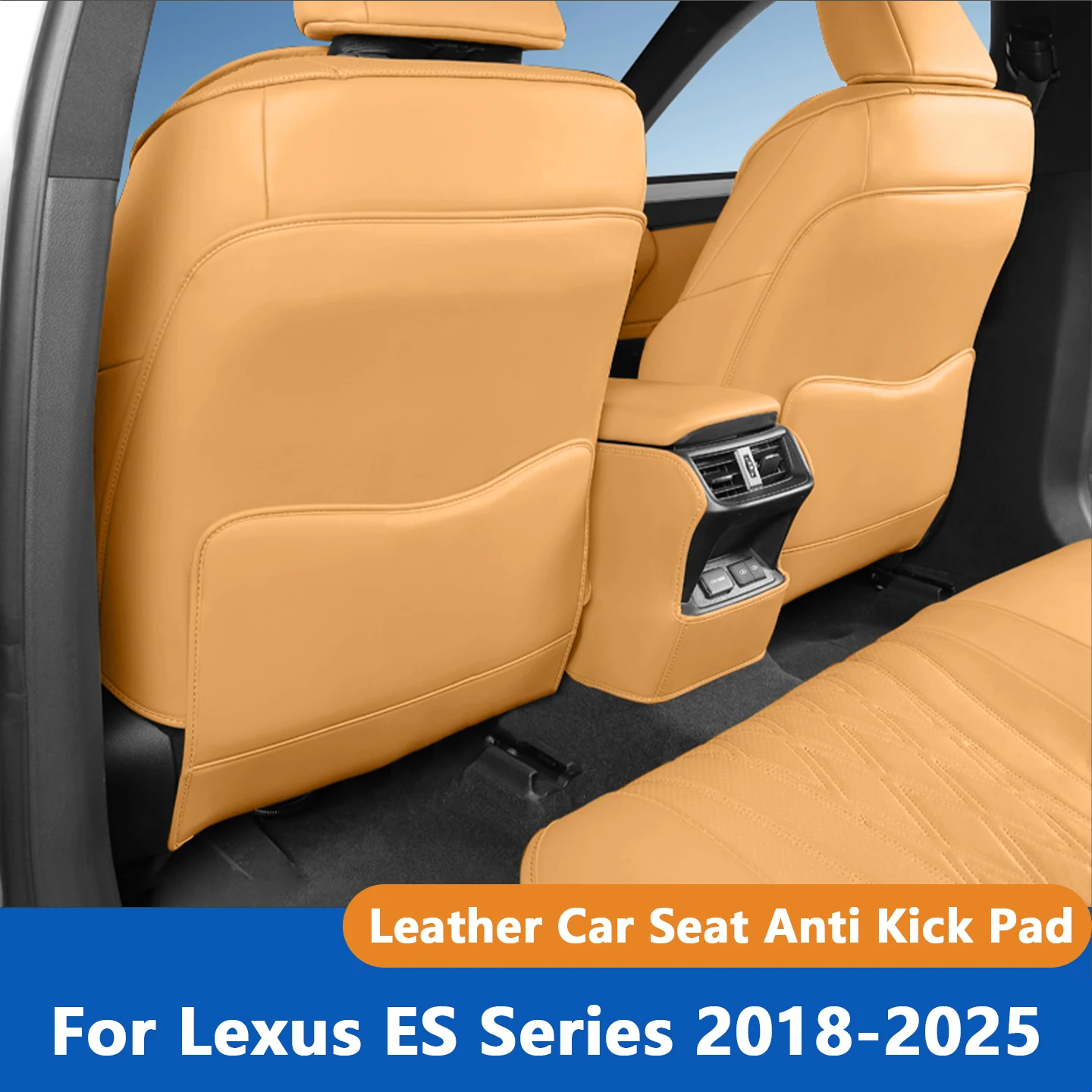 

For Lexus ES 200 250 300h 350h 2018-2025 Car Seat Anti Kick Pad Leather Full Surround Seat Anti Scratch Protector Car Accessorie