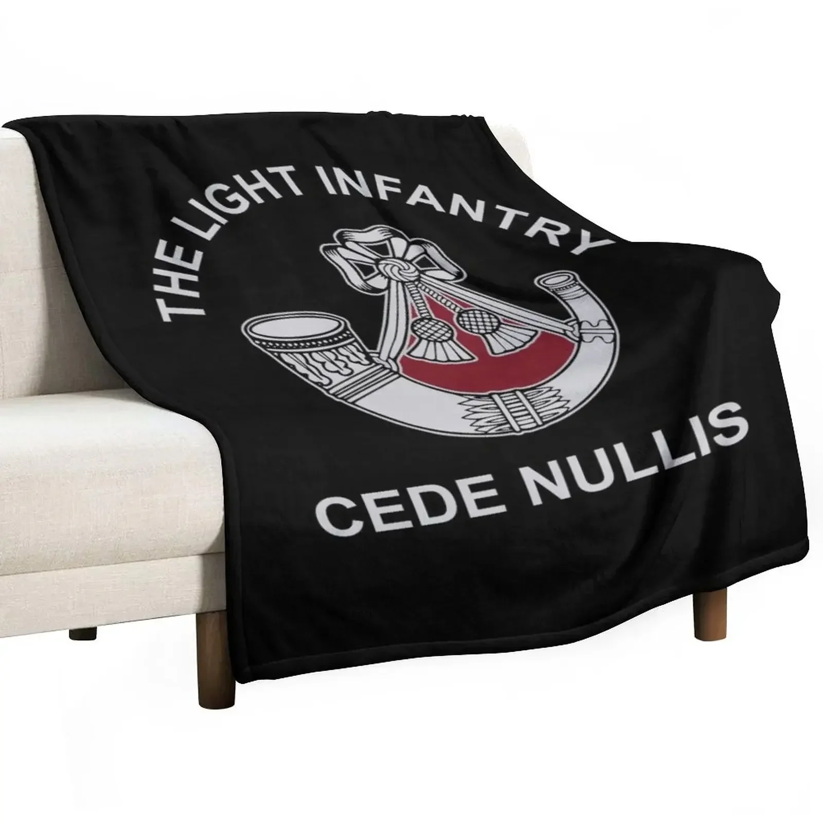 

The Light Infantry Throw Blanket Luxury Stuffeds Warm Personalized Gift Blankets