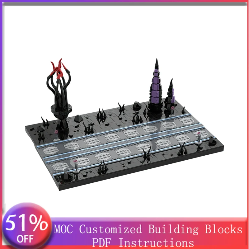 

932 PCS Customize Nebula Shadow Combat MOC Customize Modular Building Block Educational Design Brick DIY Boys Toy Christmas Gift