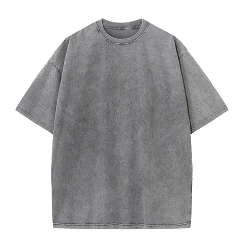 UETEEY Мужская Oversize Футболка из Хлопка — фото товара