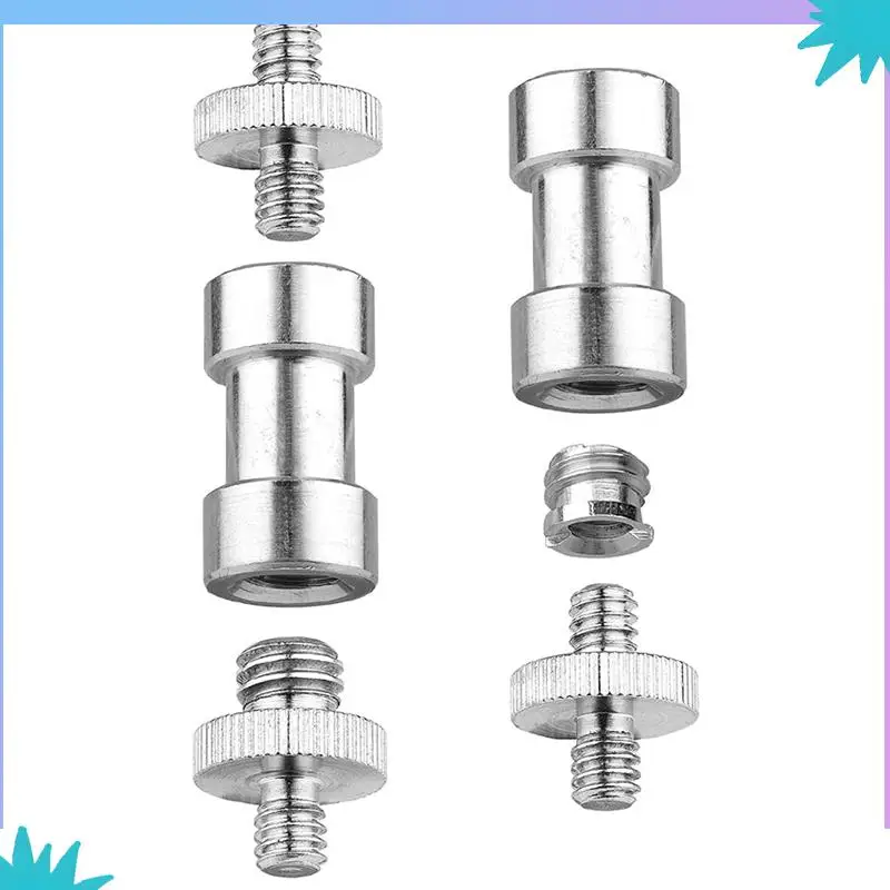 ABZW, 4 шт., винт-конвертер для камеры, винтовой адаптер 1/4 на 3/8, винтовой адаптер 1/4 на 1/4, для штатива, монопод с шаровой головкой