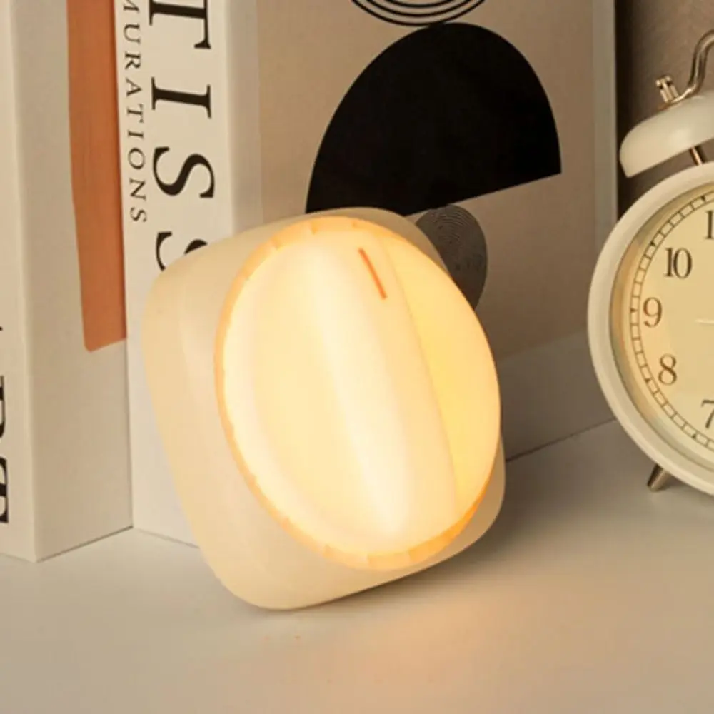 متعددة الوظائف جدار جبل مقبض ضوء الليل لينة ضوء LED النوم مصباح ABS مضحك ديكور المنزل مصباح هدية