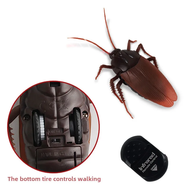 Trick Electric Cockroach Pet RC Simulation Spider Robotic Remote Control Ant Toy Halloween Xmas Mini Gift for Adult Prank Insect - AliExpress 26 Trick Electric Cockroach Pet RC Simulation Spider Robotic Remote Control Ant Toy Halloween Xmas Mini Gift for Adult Prank Insect - AliExpress 26