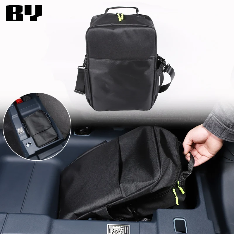 

For Ford Maverick 2022-2024 Car Rear Seat Storage Bag Backseat Organizer Interior Accessories Stowing Tidying