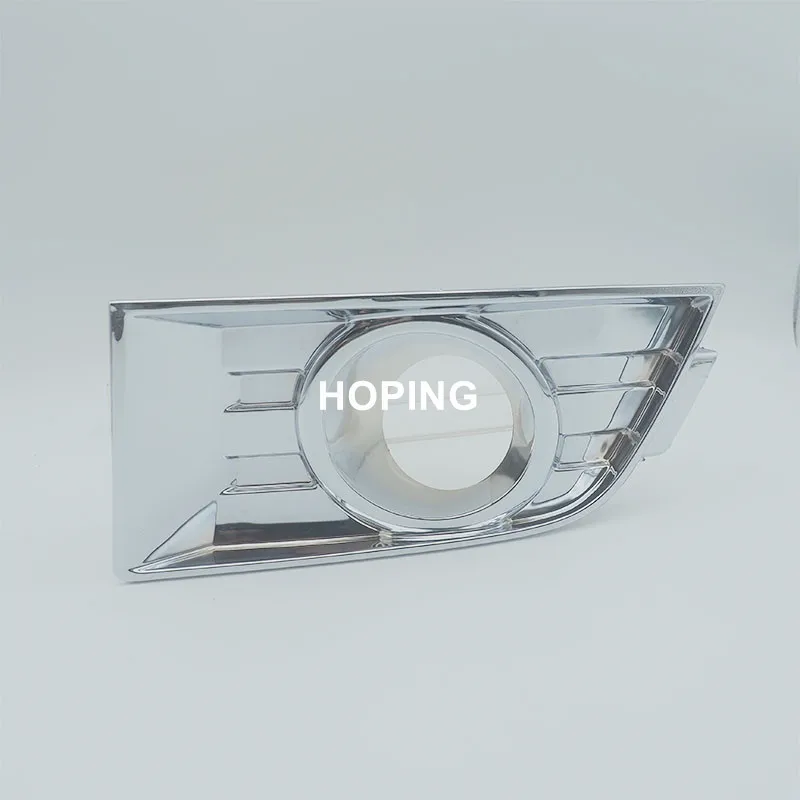Hoping 2pcs For Ford Edge 2007 2008 2009 2010 Fog Lamp Chrome Bezel  Front Fog  Light Cover 7T4Z17E810B 7T4Z17E811B