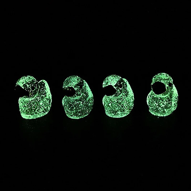 Mixcolor 5PCS New Luminous Duck Figures Fairy Garden Micro Landscape Ornament Glowing In Dark Miniature DIY Flower Potted Decor