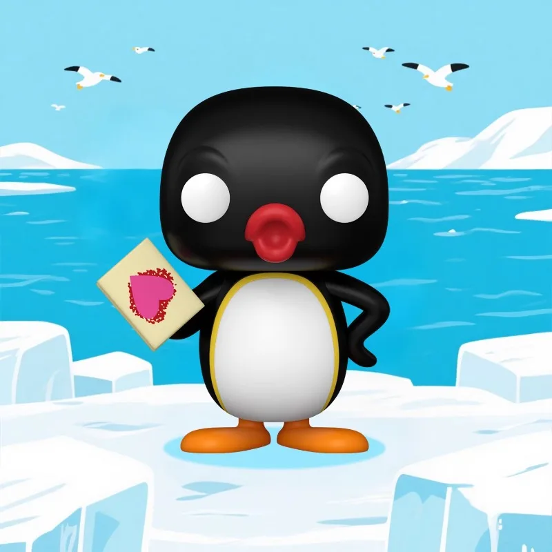 

Genuine Edition FUNKO POP Pingu The Penguin Family: Pingu Anime Action Desktop Decoration Ornament Model Toys Collectible Model