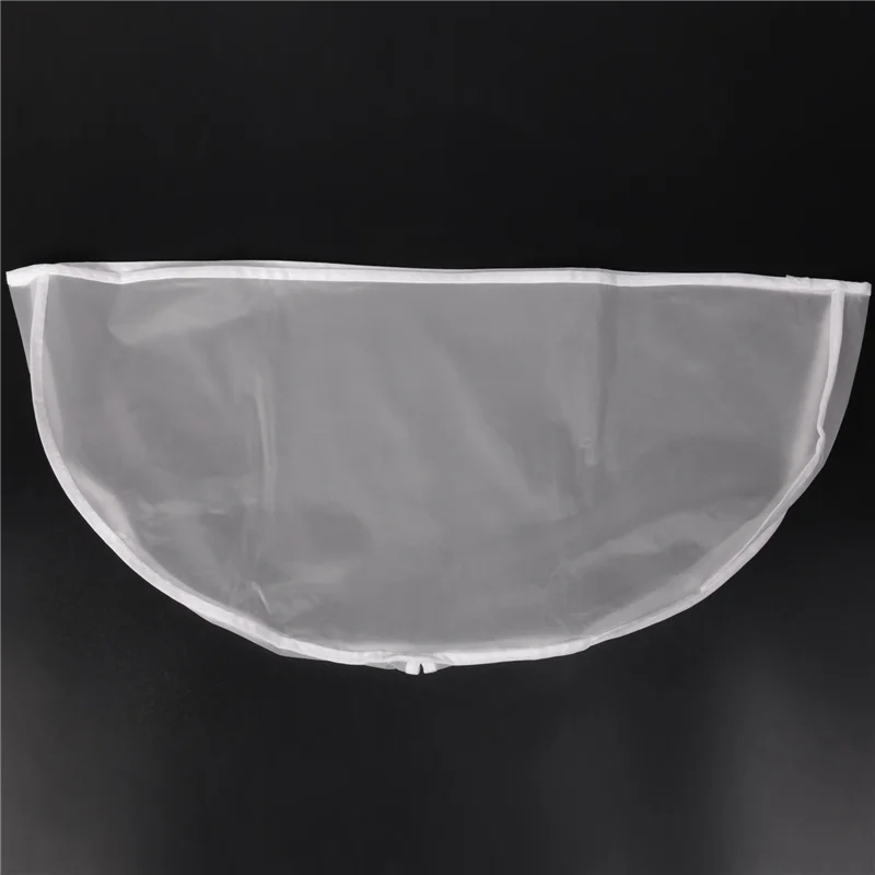 AS96-10 ピースガーメントバッグホワイトショルダーカバー襟、スーツカバー透明防塵